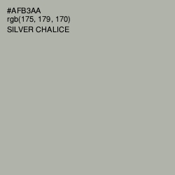 #AFB3AA - Silver Chalice Color Image